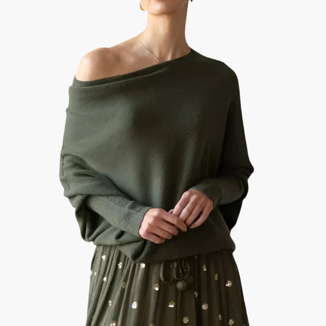 Maglione Oversize Donna per Look Casual con Taglio Ampio