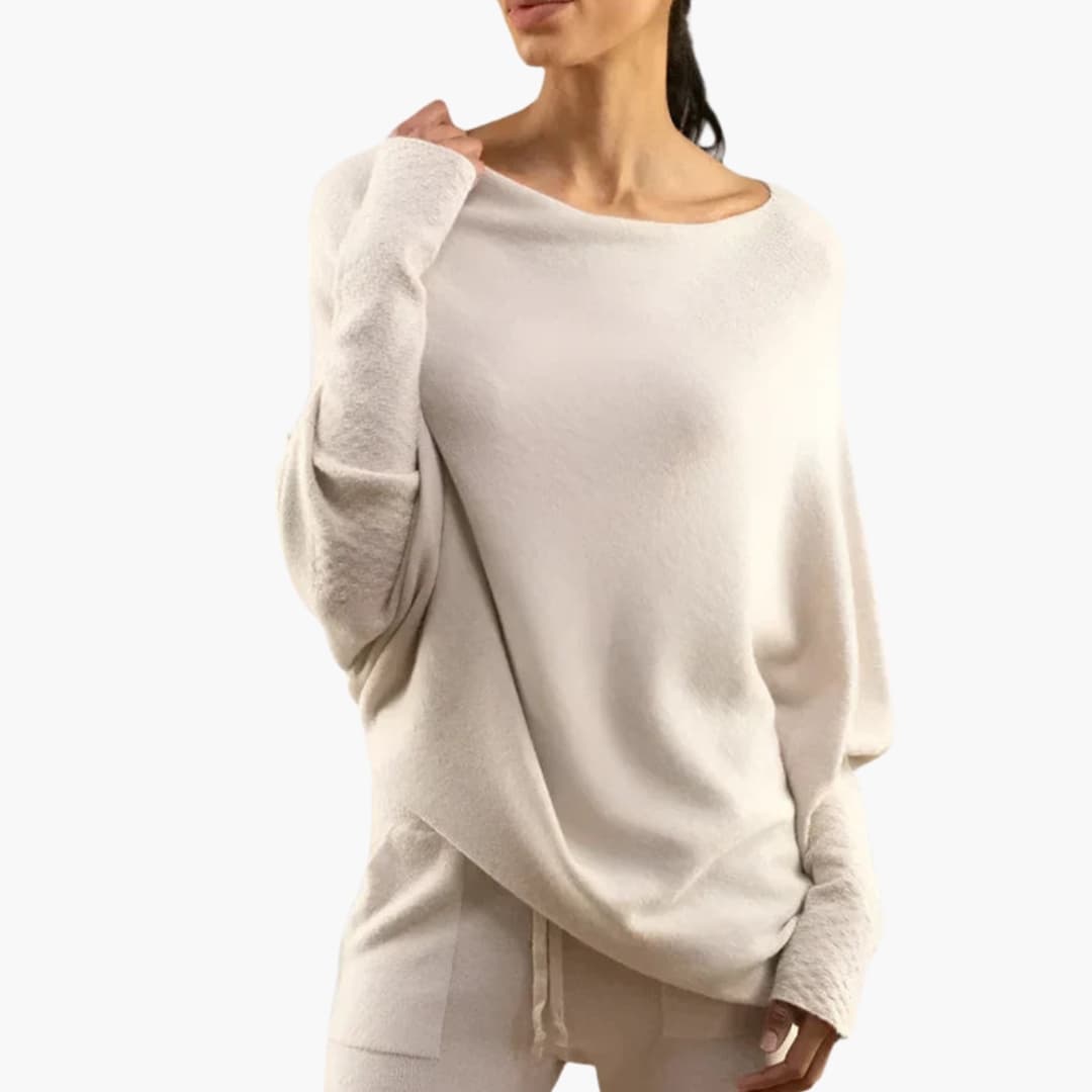 Maglione Oversize Donna per Look Casual con Taglio Ampio