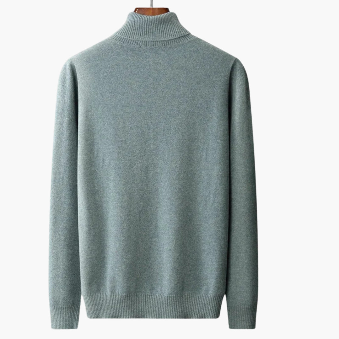 Maglione dolcevita uomo a maniche lunghe