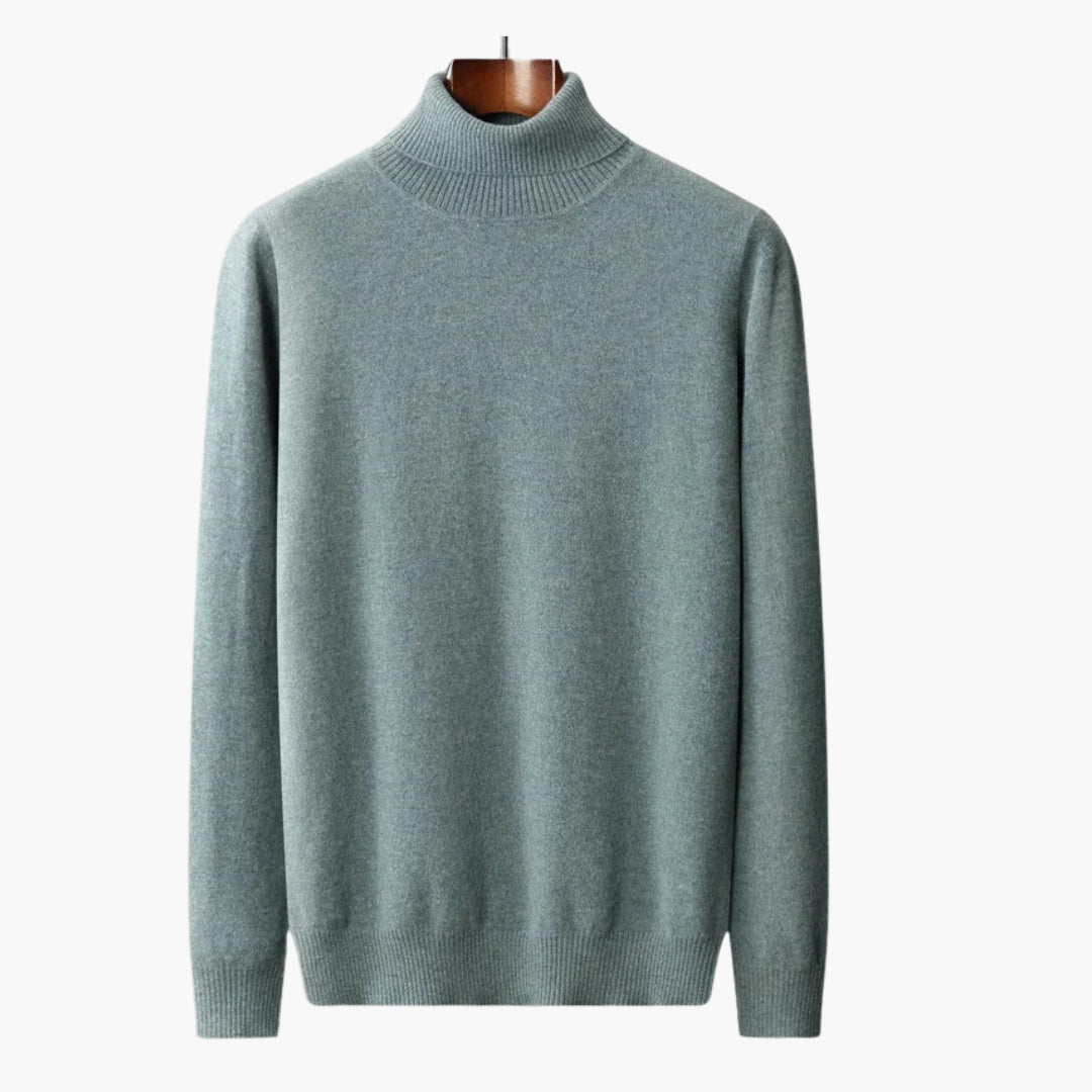 Maglione dolcevita uomo a maniche lunghe