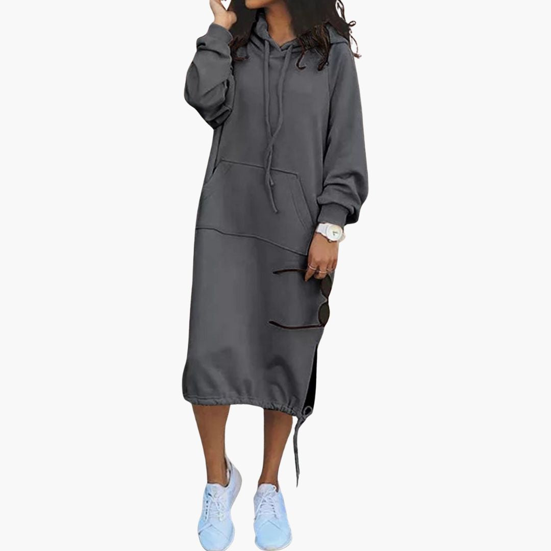 Women's Long Hoodie Dress