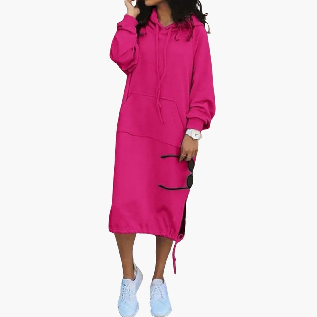 Women's Long Hoodie Dress