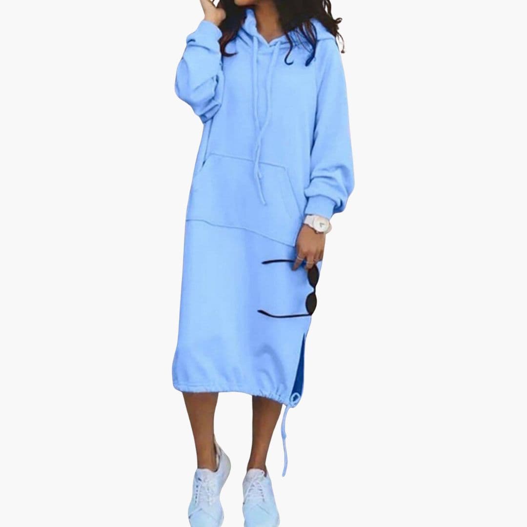Women's Long Hoodie Dress
