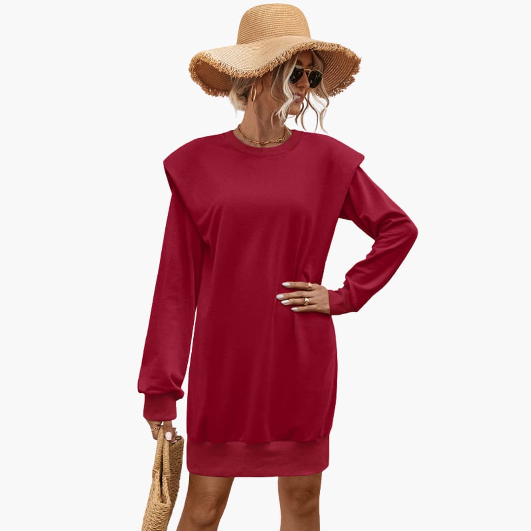 Felpa donna con spalline