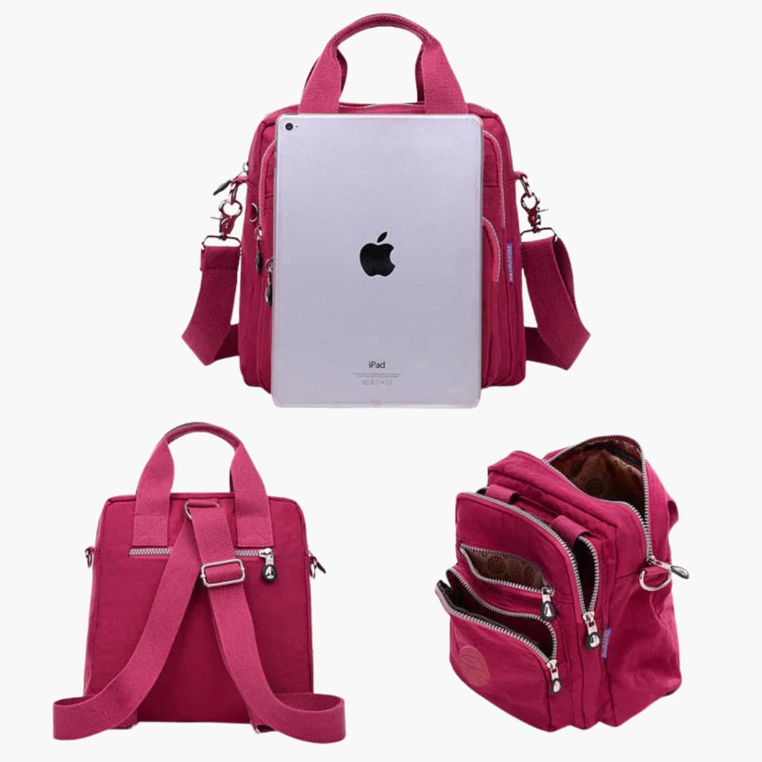 Borsa a tracolla per donne con tracolla regolabile e multiple tasche