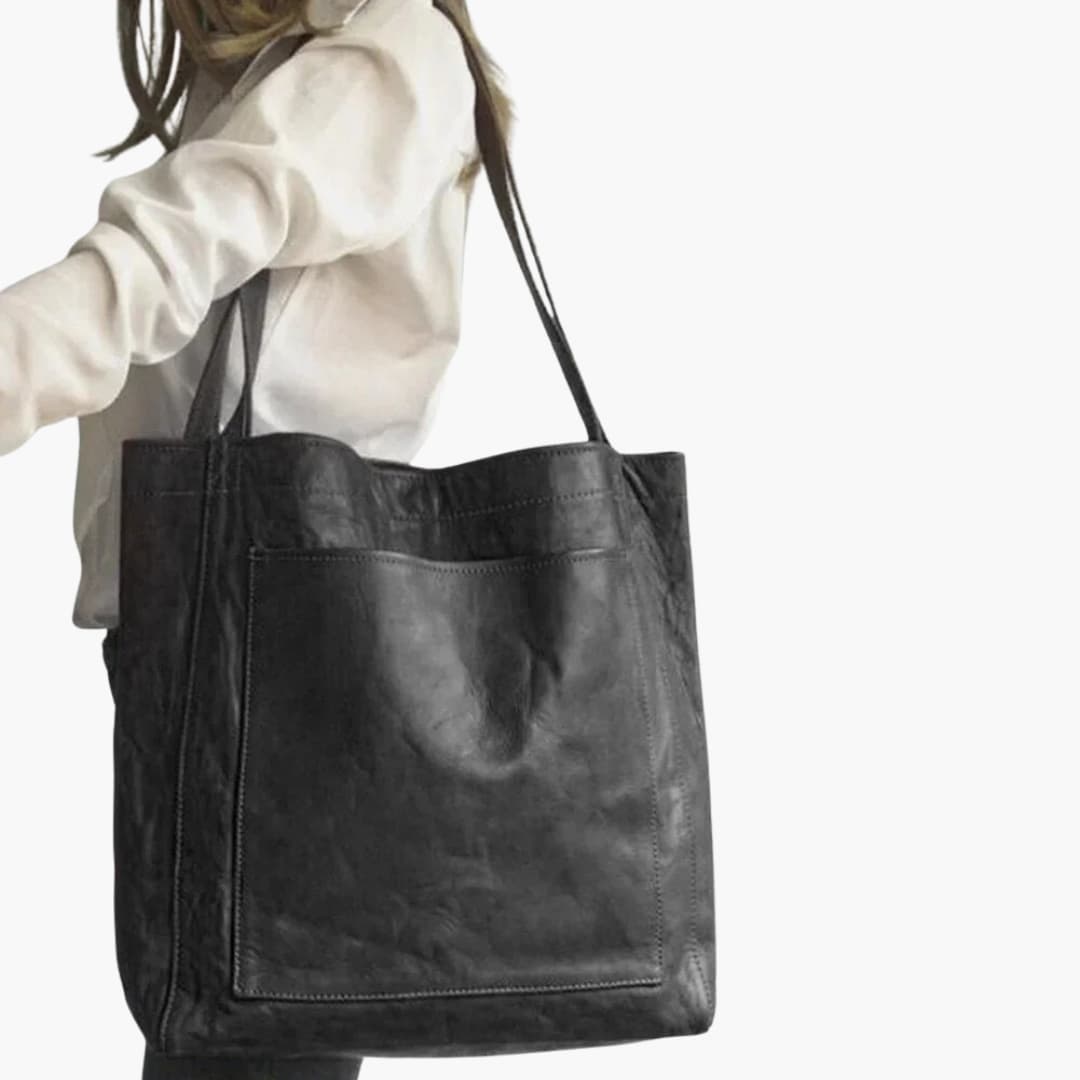 Borsa a sacco per donne dal design spazioso e con manici pratici