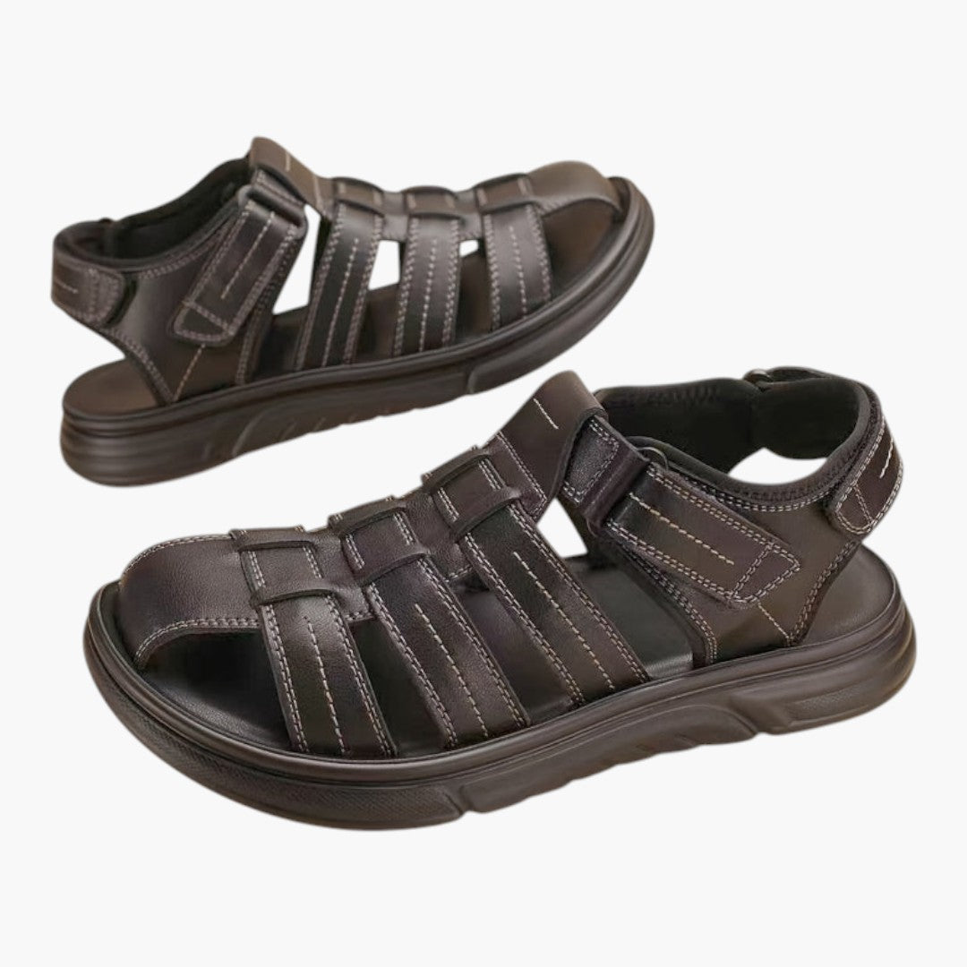 Sandales Confortables Homme a Fermeture Autoagrippante