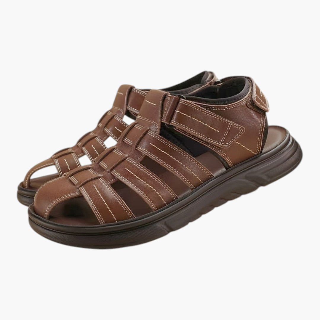 Sandales Confortables Homme a Fermeture Autoagrippante