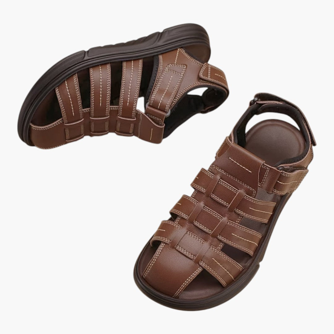 Sandales Confortables Homme a Fermeture Autoagrippante
