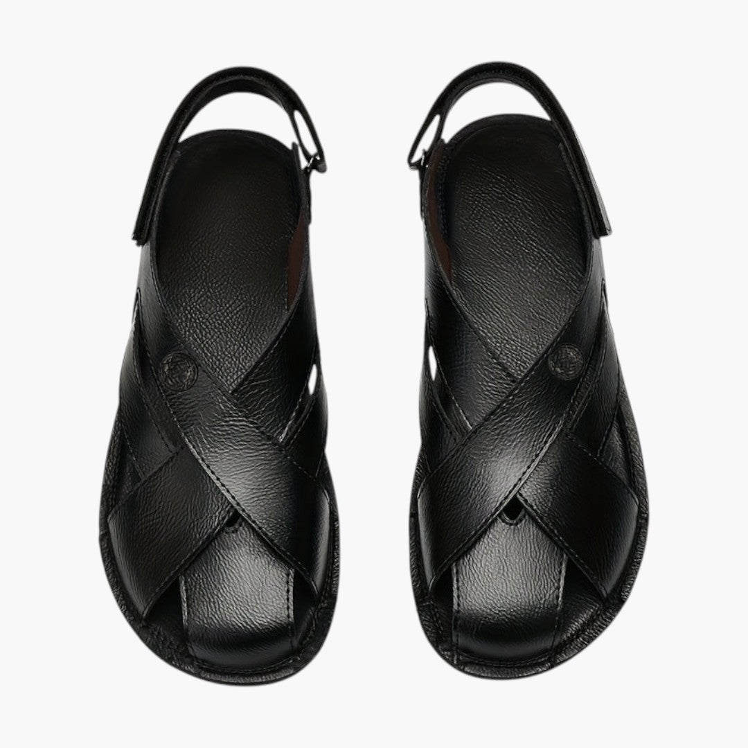 Sandales Confortables Homme avec Semelles en Caoutchouc