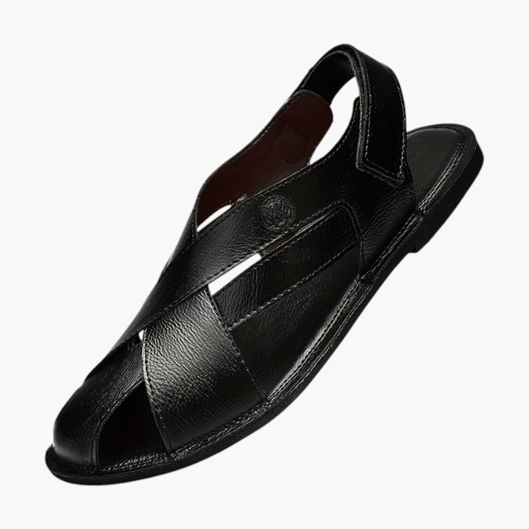 Sandales Confortables Homme avec Semelles en Caoutchouc