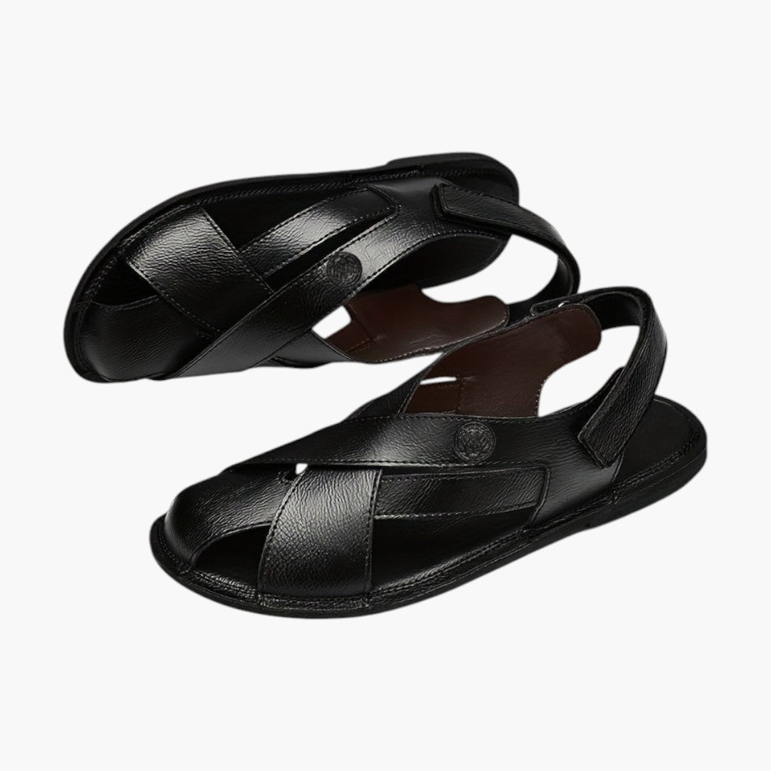 Sandales Confortables Homme avec Semelles en Caoutchouc