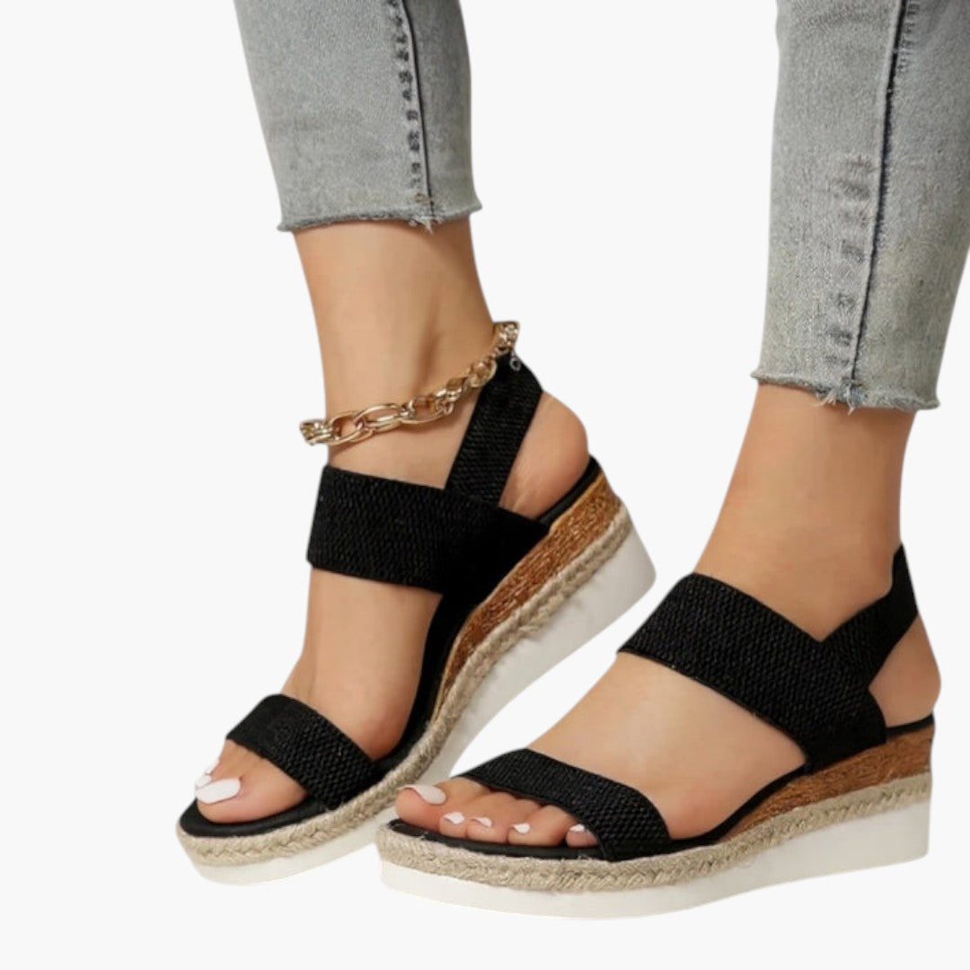 Sandales Femme avec Semelle Intérieure Rembourrée