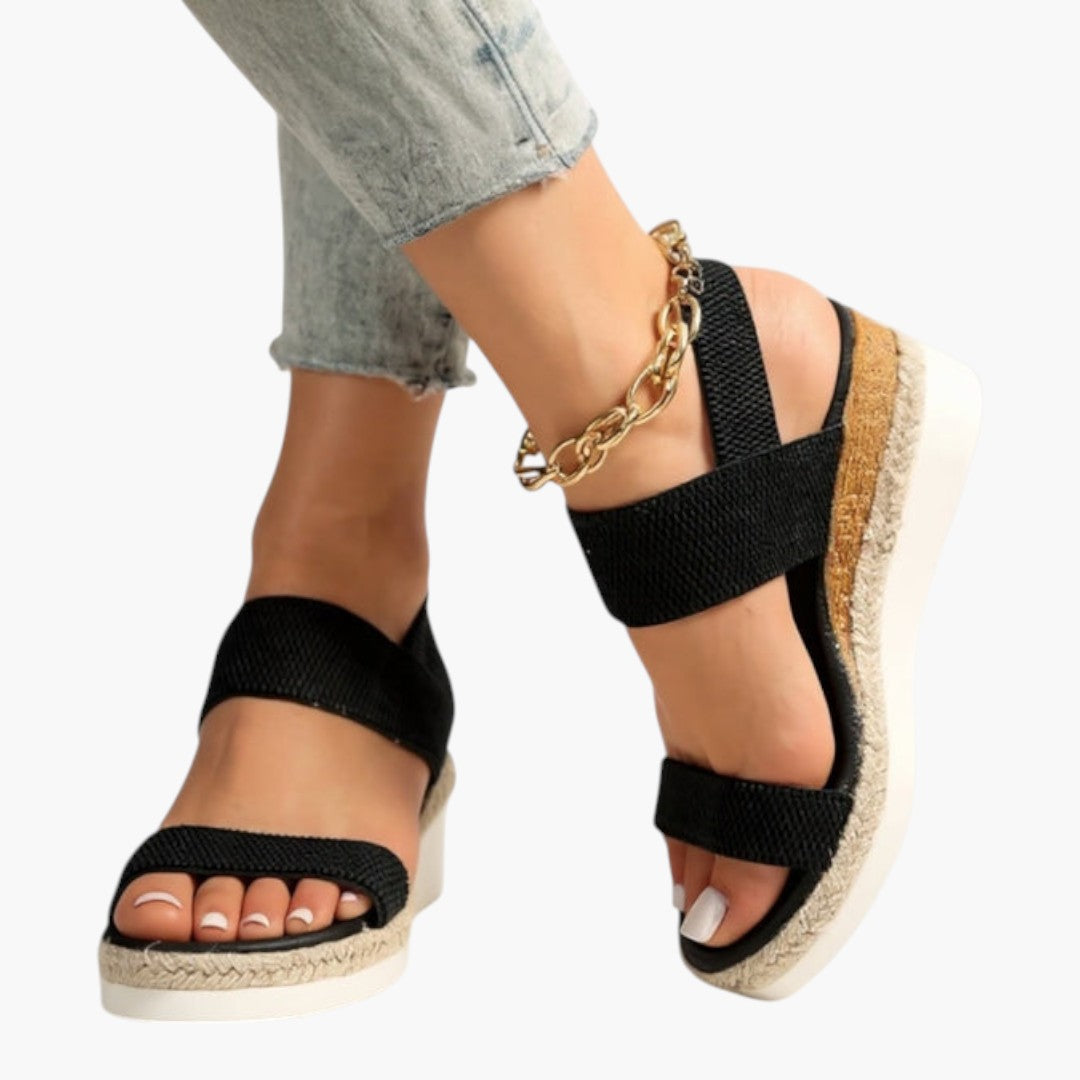 Sandales Femme avec Semelle Intérieure Rembourrée
