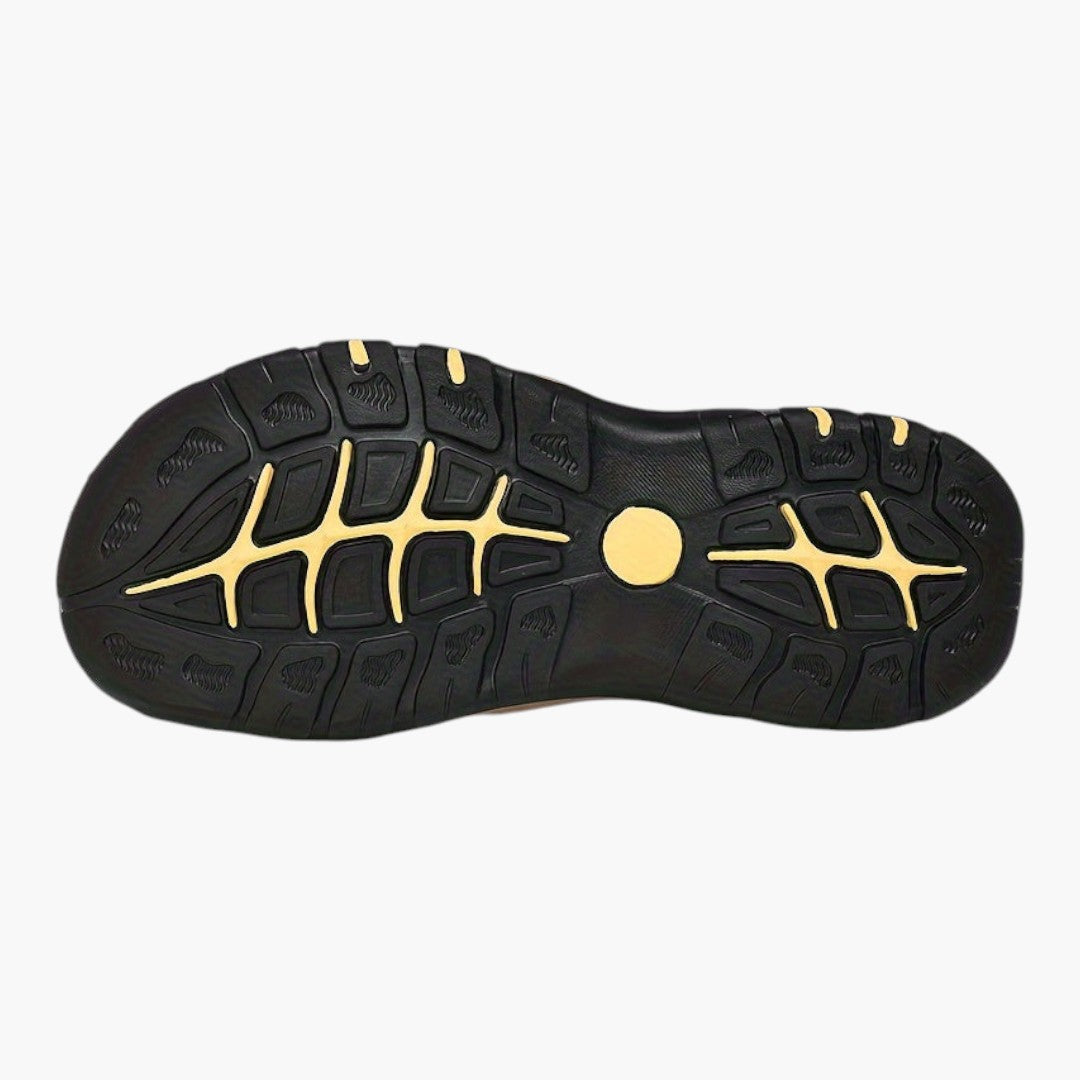 Sandales Homme avec Bout Fermé et Fermeture Ajustable