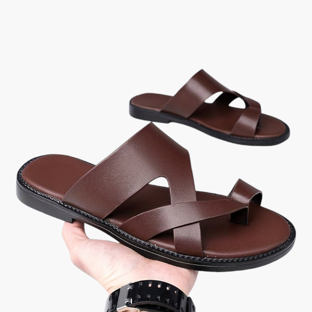 Sandales Homme avec Semelle en Caoutchouc
