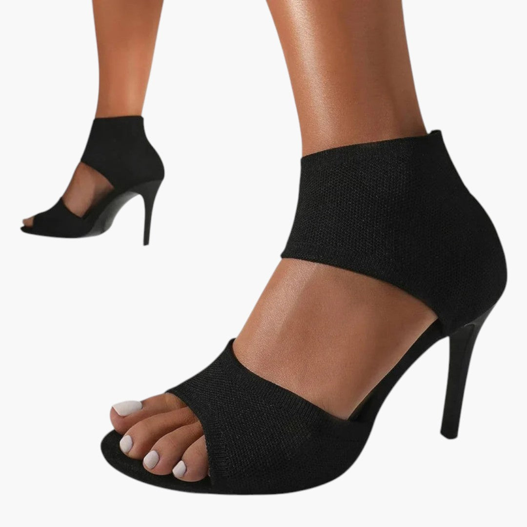 Sandales à Talons Femme avec Brides et Semelle Plateforme
