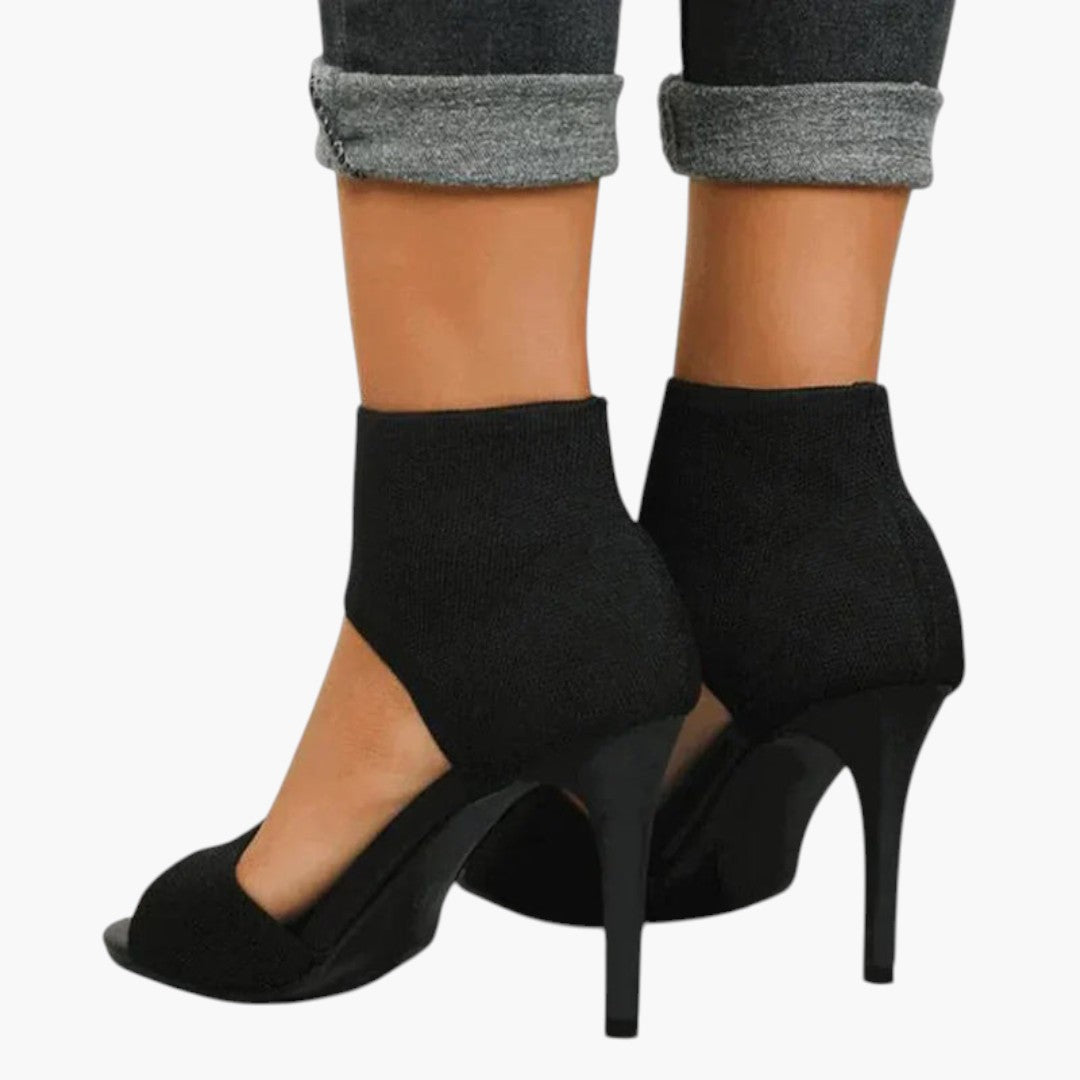 Sandales à Talons Femme avec Brides et Semelle Plateforme