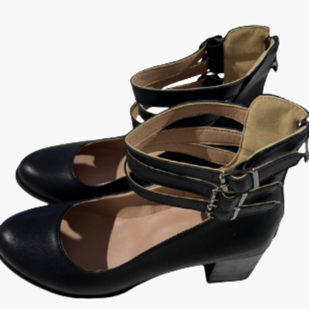Sandales pour Femmes avec Bride Cheville et Talon Chunky