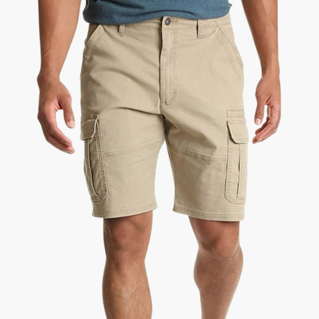 Short Cargo Homme avec Coupe Longueur Genou