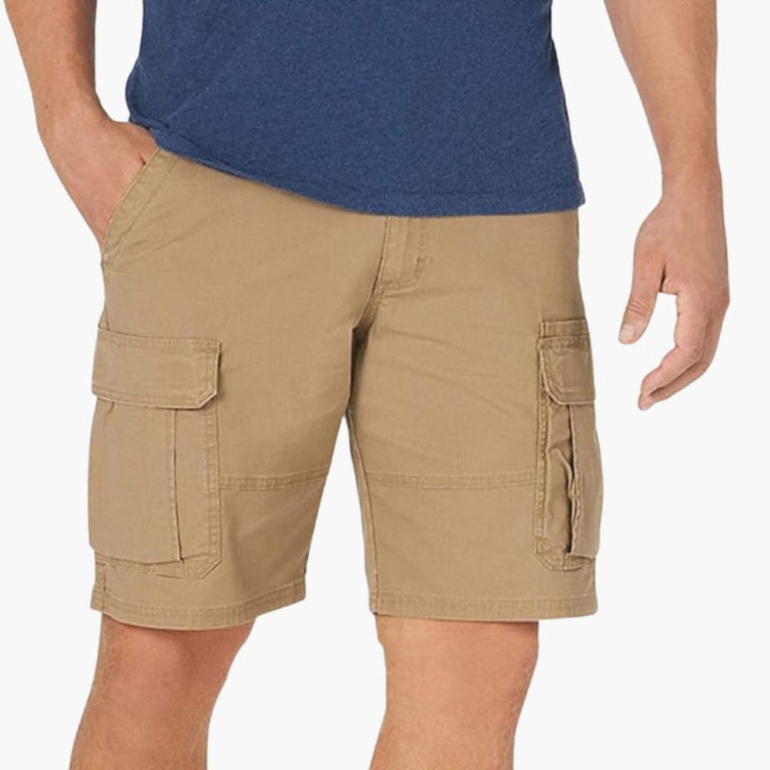 Short Cargo Homme avec Coupe Longueur Genou