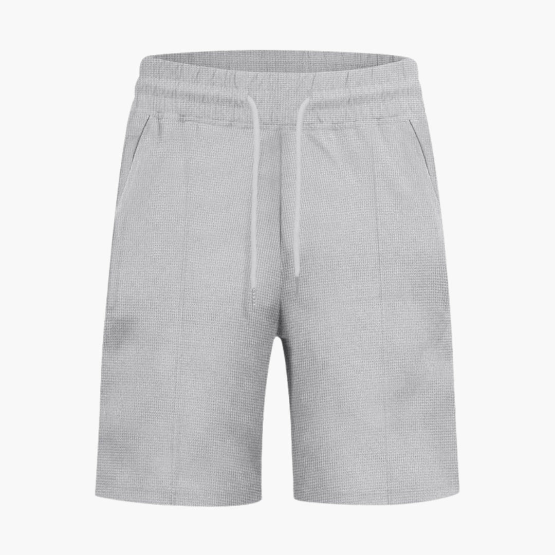 Short Homme avec Jambe Droite et Taille Élastique