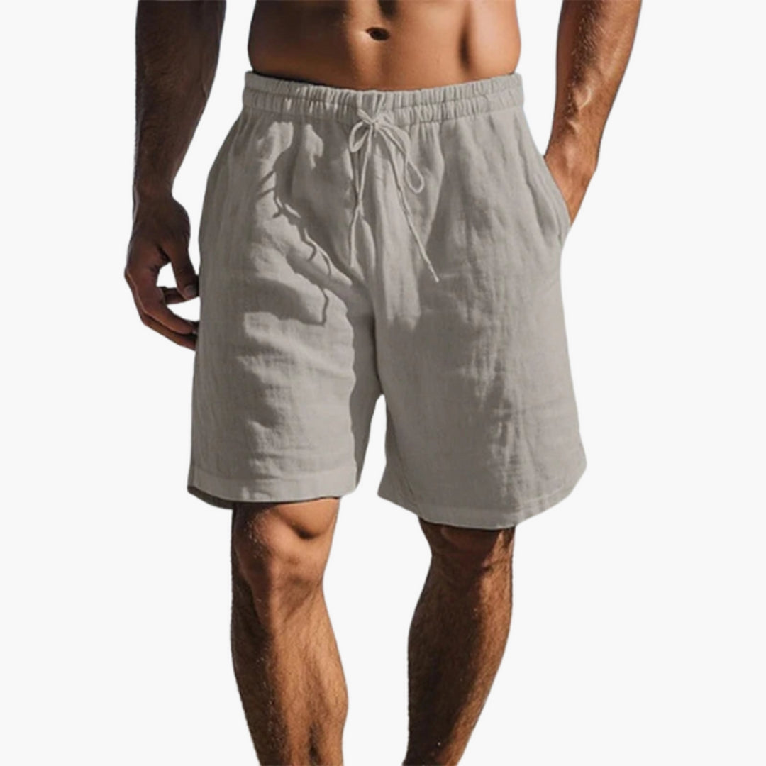 Pantaloncini da bagno uomo con orlo dritto