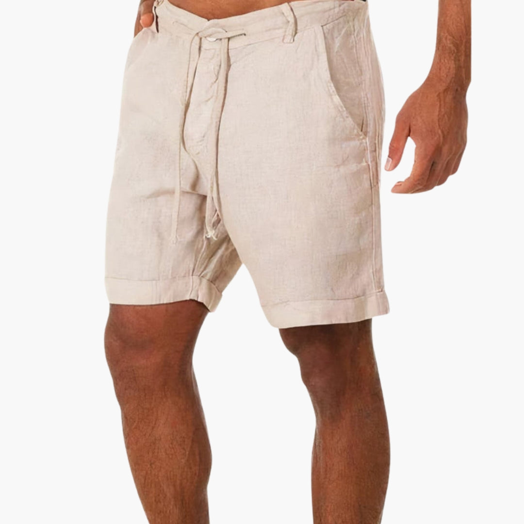 Short homme avec poches latérales
