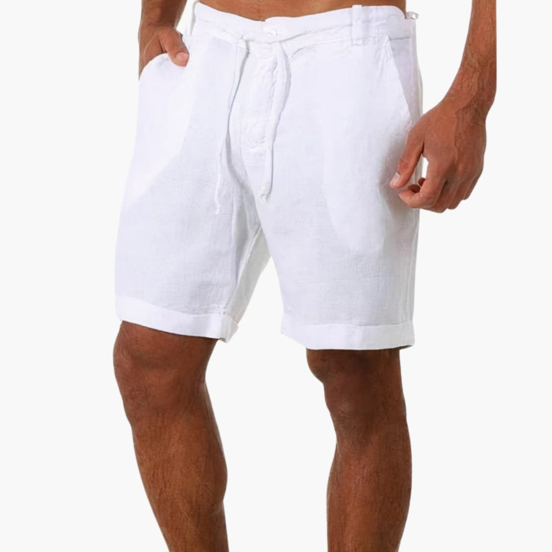 Short homme avec poches latérales