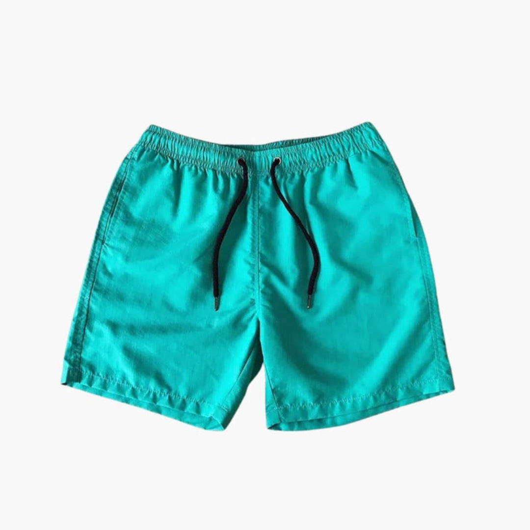 Short homme avec taille à cordon et poches latérales