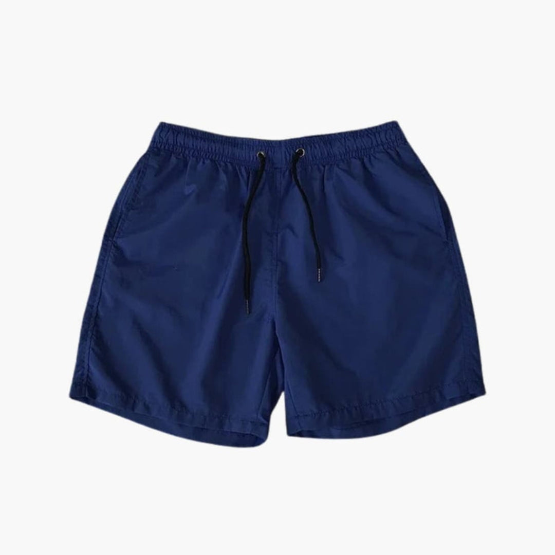 Short homme avec taille à cordon et poches latérales