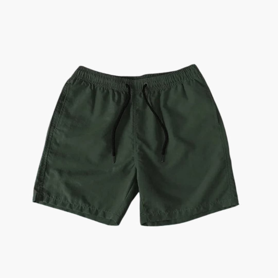 Short homme avec taille à cordon et poches latérales