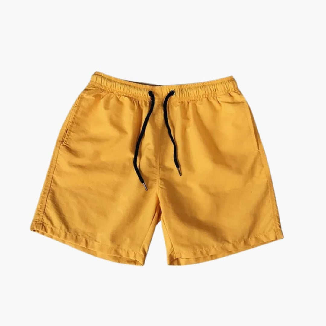 Short homme avec taille à cordon et poches latérales