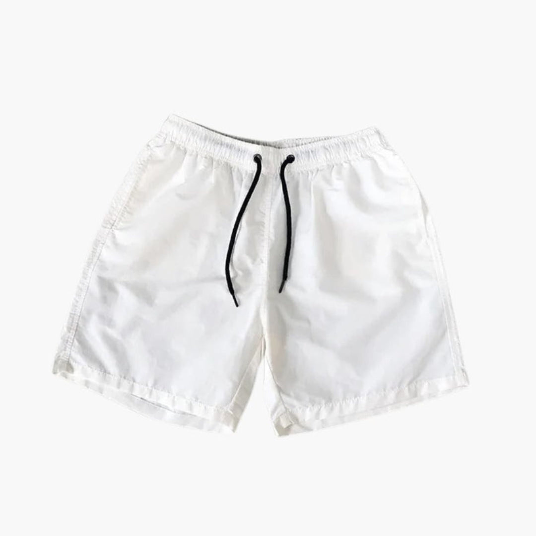 Short homme avec taille à cordon et poches latérales