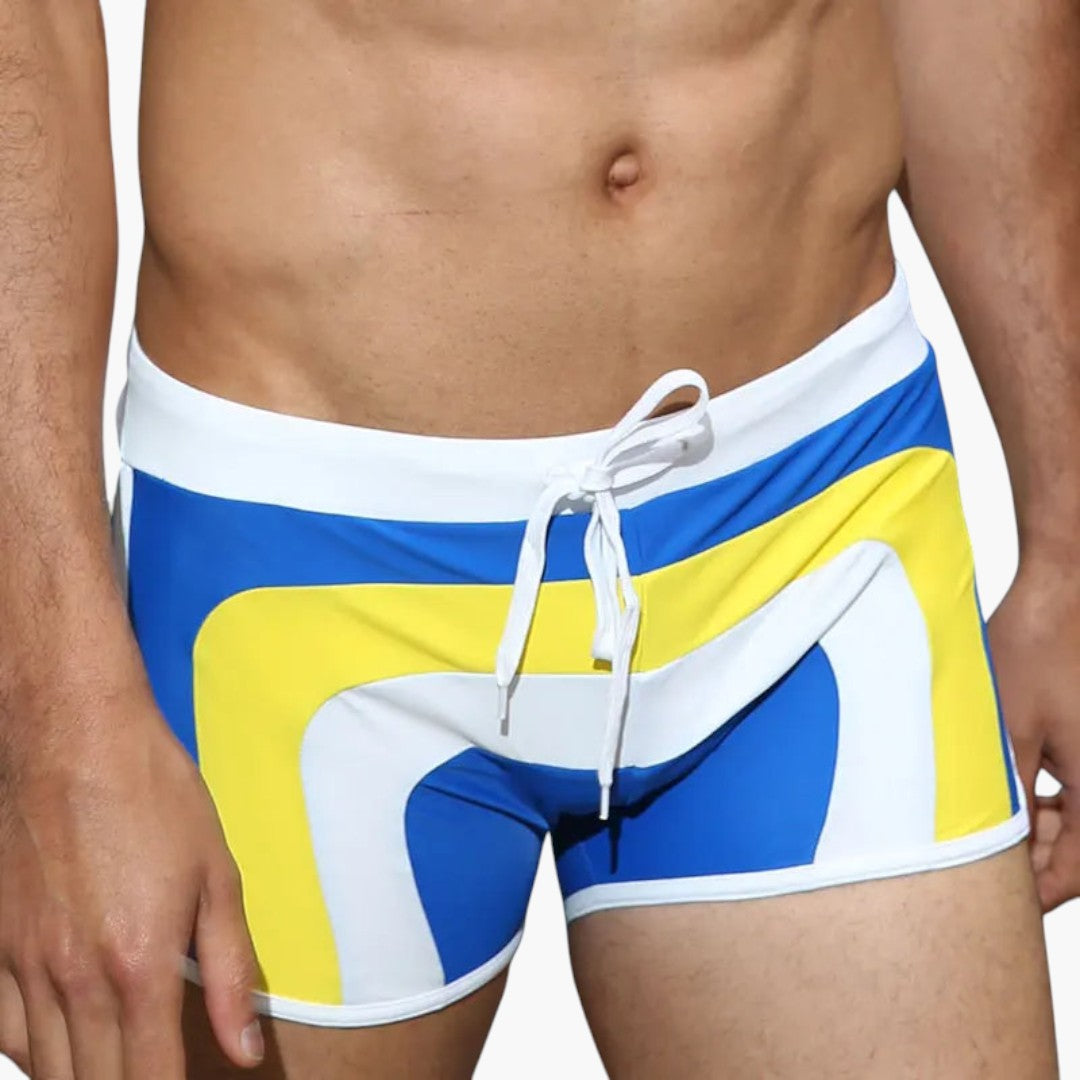 Badehose für Herren mit Seitentaschen