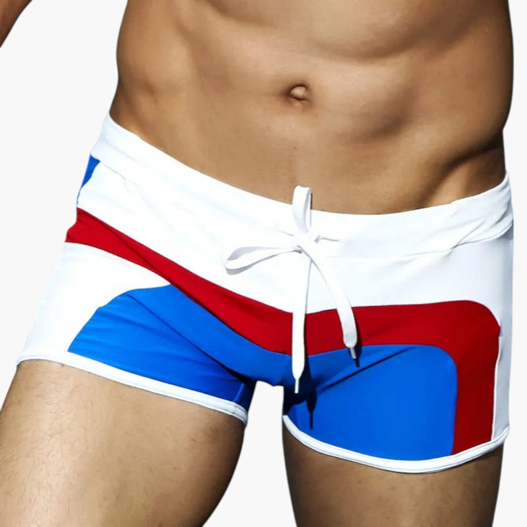 Badehose für Herren mit Seitentaschen