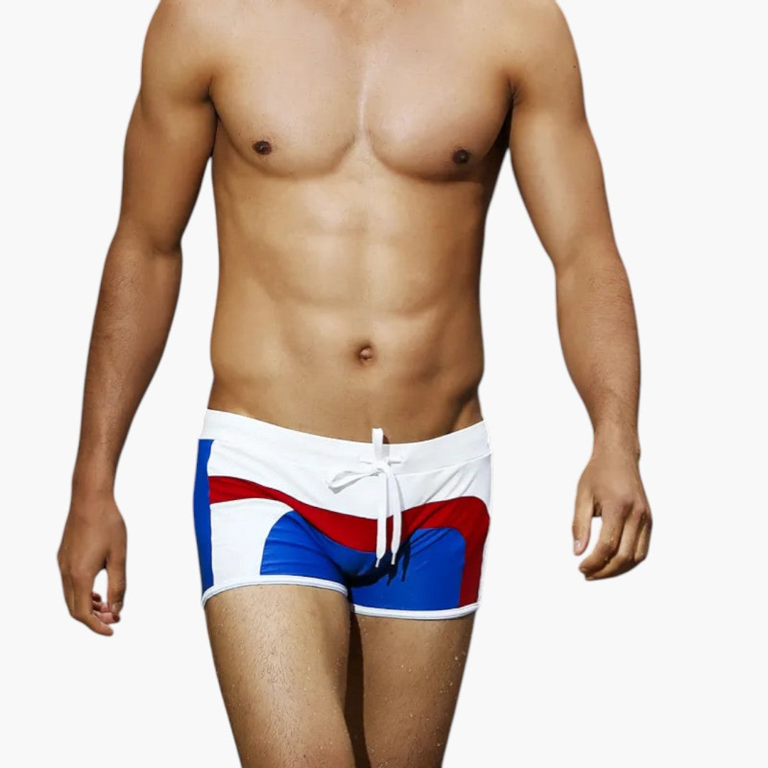 Badehose für Herren mit Seitentaschen