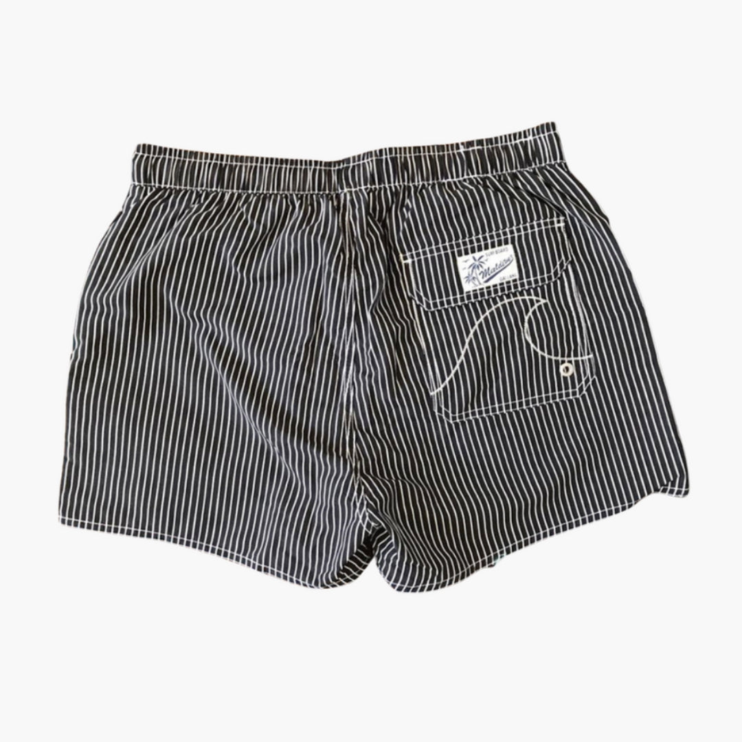 Calções de banho para homens com bolsos laterais