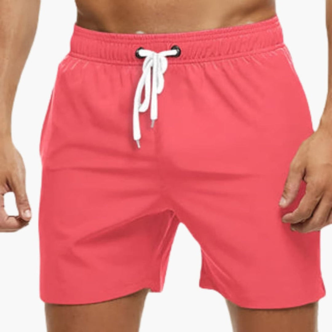 Shorts de bain pour hommes avec taille élastique