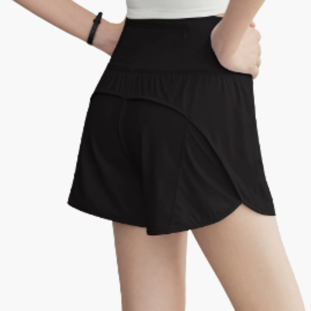 Women's high-waisted sports shorts for everyday use