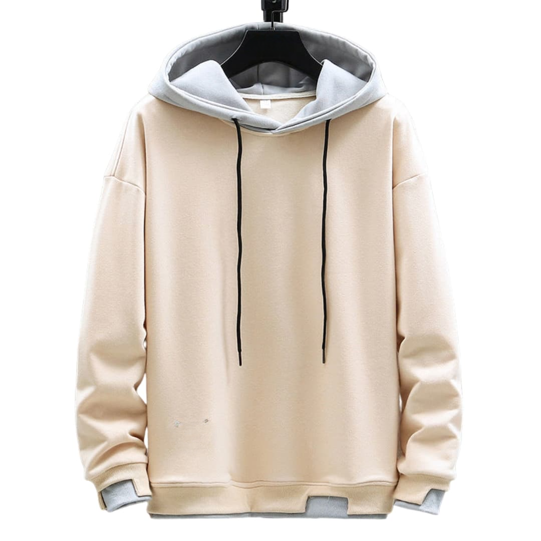 Sweat à capuche homme avec cordon de serrage