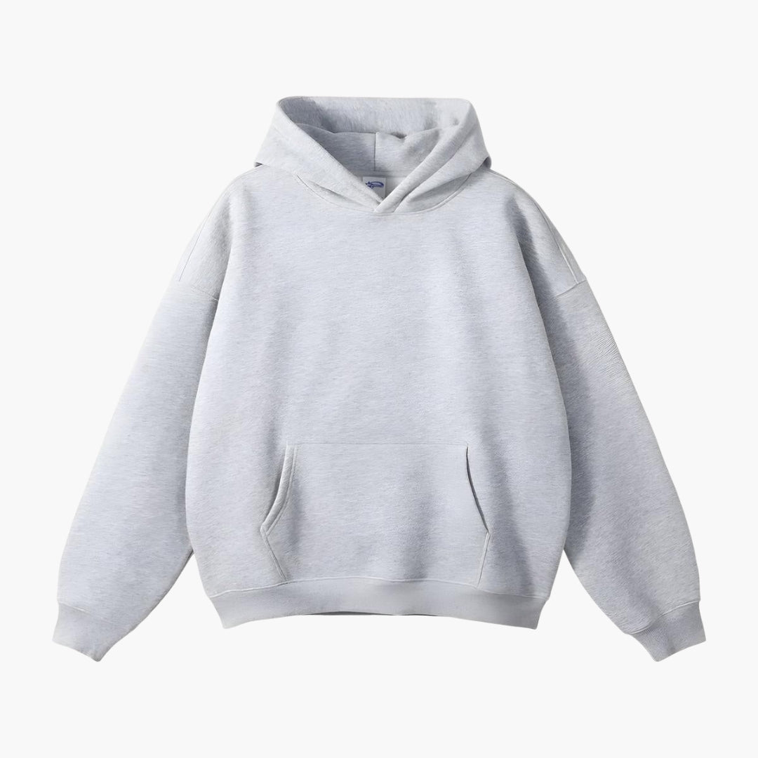 Sweat à capuche homme coupe ample avec poche kangourou