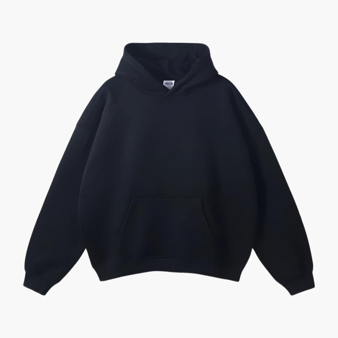 Sweat à capuche homme coupe ample avec poche kangourou