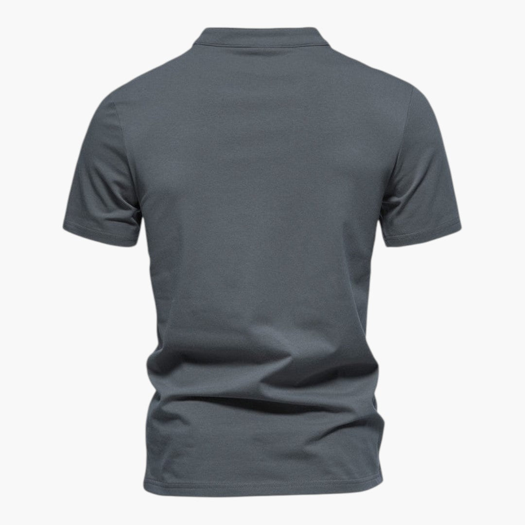 T shirt Homme a Col en V et Manches Courtes