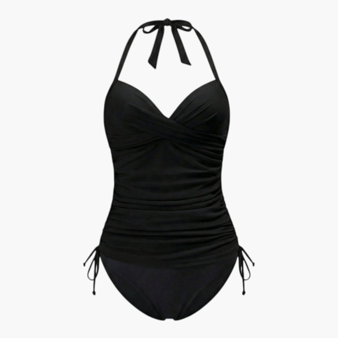Tankini for women with V-neckline