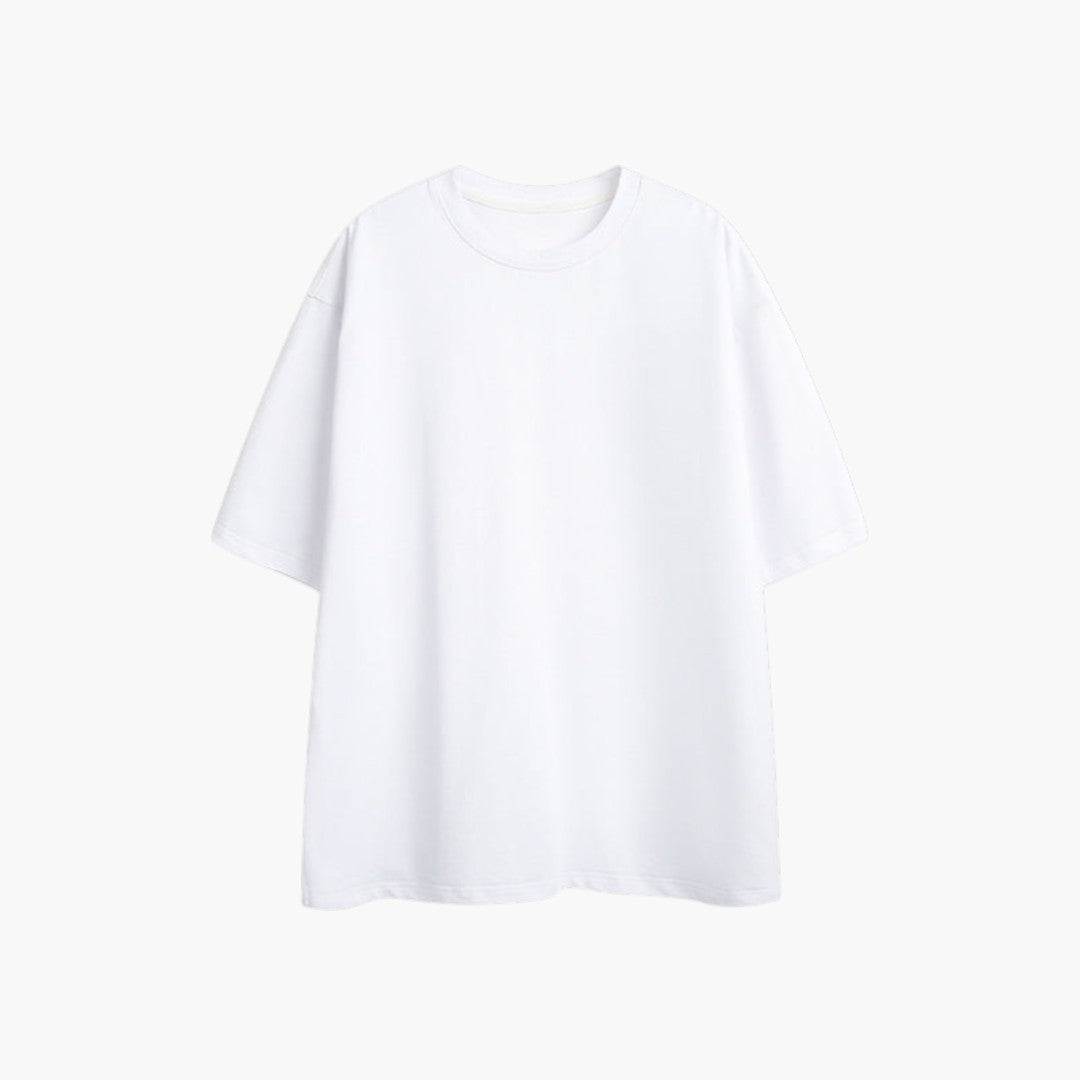 T shirt Homme avec Manches Courtes et Col Rond