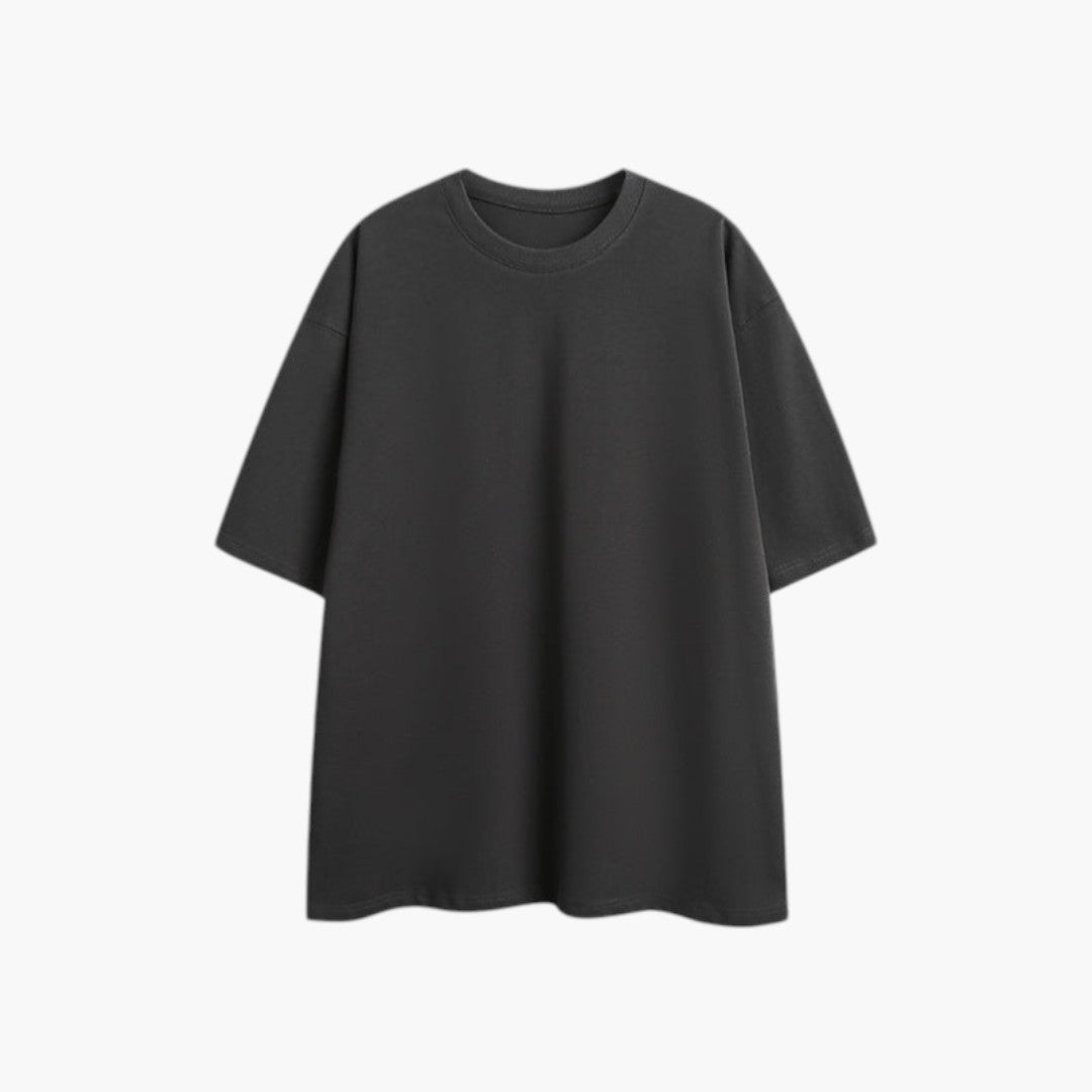 T shirt Homme avec Manches Courtes et Col Rond
