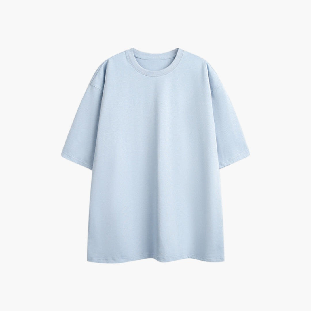 T shirt Homme avec Manches Courtes et Col Rond