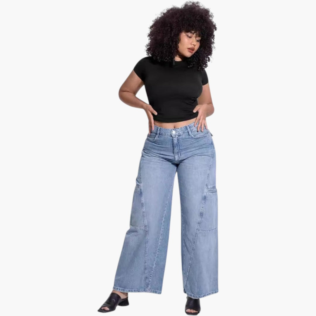 t-shirt de mulher com decote redondo e mangas curtas