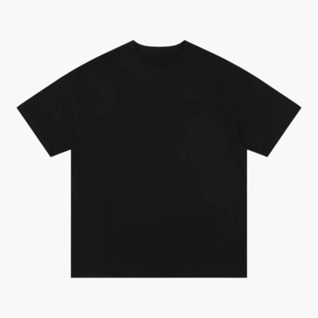 T shirt homme à col rond et coupe oversize
